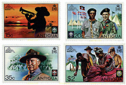 37861 MNH ANTIGUA 1975 14 JAMBOREE MUNDIAL EN NORUEGA - Altri & Non Classificati