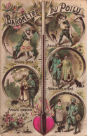 COUPLES - Baromètre Du Poilu - Amour - Divin - Ardent - Tempéré - Candide - Carte Postale Ancienne - Koppels