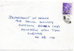 73968 - Grossbritannien - 1982 - 15,5p Machin EF A Bf FIELD POST OFFICE 694 -> Newcastle Upon Tyne - Covers & Documents