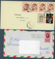 °°° Francobolli N. 4508 - Lotto Buste Varie 6 Pezzi °°° - Collections
