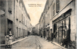 69 CONDRIEU - Intérieur De La Ville - Condrieu