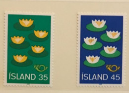 Norden 1977 ICELAND Island ~ Seerosen Water Lilies - Neufs