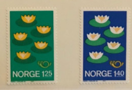 Norden 1977 NORWAY Norwegen Norge ~ Seerosen Water Lilies - Nuovi