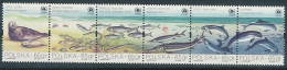 Poland Stamps MNH ZC.3558-63 Pas+bl: Protection Of The Baltic Sea (strap + Block) - Ungebraucht