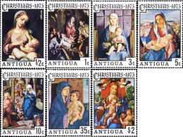 721704 MNH ANTIGUA 1975 NAVIDAD - Sonstige & Ohne Zuordnung