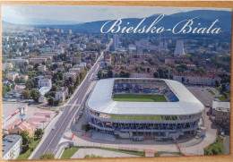 Bielsko Biala Miejski Cartolina Stadio Stadium Postcard Stadion AK Carte Postale Stade Estadio - Calcio