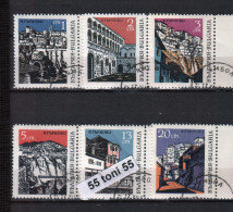 1967 Architecture In Town Veliko Tarnovo 6v.- Used/oblitere (O) Bulgaria/Bulgarie - Used Stamps