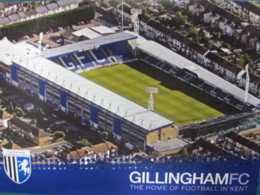 Gillingham Football Club Priestfield Stadium  Cartolina Stadio Postcard Stadion AK Carte Postale Stade Estadio - Calcio