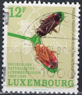 Luxemburg - Weichwanze (Psallus Pseudoplatani) (MiNr: 1247) 1990 - Gest Used Obl - Oblitérés