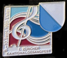 1ER ZÜRCHER KANTONALGESANGFEST - 8-10 SEPT. 1995 - USTER -  SCHWEIZ - SUISSE - SWITZERLAND - SVIZZERA - ZÜRICH -    (18) - Musica