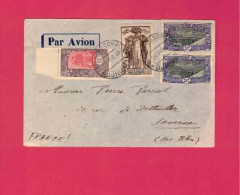 Lettre De 1938 Pour La France - YT N° 88 En BDF, 98 En Paire Et 144 - Exposition Internationale De Paris - Covers & Documents