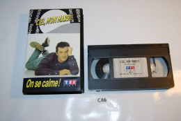 CA6 K7 - Cassette Vidéo VHS - CIEL MON MARDI - ON SE CALME - TF1 - Comedy