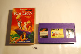 CA6 K7 - Cassette Vidéo VHS - LE ROI LION - DISNEY - Familiari