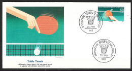 BERLIN. N°692 Sur Enveloppe 1er Jour (FDC) De 1985. Tennis De Table. - Tischtennis