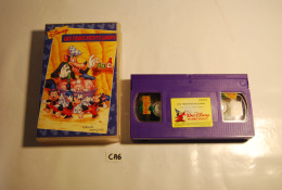 CA6 K7 - Cassette Vidéo VHS - LES TROIS PETITS LOUPS - DISNEY - Familiari