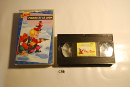 CA6 K7 - Cassette Vidéo VHS - PIERRE ET LE LOUP - DISNEY - Children & Family