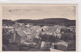 Neufchâteau - Le Faubourg Et La Place Pris De La Rue De La Barquette - Neufchâteau