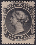 Nova Scotia 1860 Sc 8  MNH** Yellowish Paper - Unused Stamps