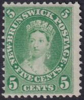 New Brunswick 1860 Sc 8  MNG(*) - Unused Stamps