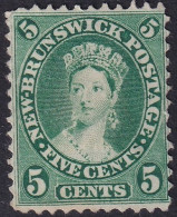 New Brunswick 1860 Sc 8a  MNG(*) Heavy Hinge - Nuovi