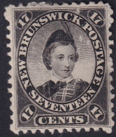 New Brunswick 1860 Sc 11  MH* Heavy Hinge - Neufs