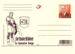 B01-423 42000 CA BK - Carte Postale - Entiers Postaux - De Rode Ridder Le Chevalier Rouge 2009 5412885059236 - Cartes Postales Illustrées (1971-2014) [BK]