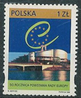 Poland Stamps MNH ZC.3614: The Council Of Europe 50 Y. - Nuevos