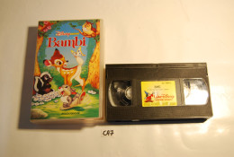 CA7 K7 - Cassette Vidéo VHS - BAMBI - DISNEY - Dessins Animés