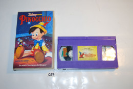 CA7 K7 - Cassette Vidéo VHS - PINNOCCHIO- DISNEY - Cartoni Animati