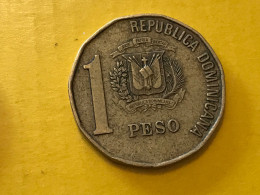 Münze Münzen Umlaufmünze Dominikanische Republik 1 Peso 2002 - Dominicaanse Republiek