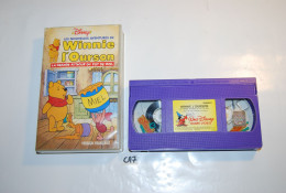 CA7 K7 - Cassette Vidéo VHS - WINNIE L OURSON - LA GRANDE ATTAQUE DU POT DE MIEL - Cartoons