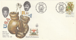 Bophuthatswana - 1980 - World Title Heavy Weight Boxing Fight, Mike Weaver V Gerrie Coetzee - Birds, Meyer's Parrot - Bophuthatswana