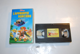 CA7 K7 - Cassette Vidéo VHS - L APPRENTIE SORCIERE - DISNEY - Dessins Animés