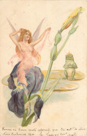 FANTAISIE  Femme Et Grenouille , Nénuphar - Fish & Shellfish