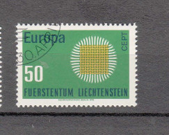 LIECHTENSTEIN 1970     N° 461   OBLITERE   CATALOGUE  ZUMSTEIN - Oblitérés