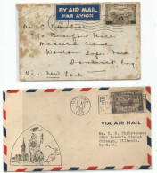 Canada Old Postal History Lot #9  Items With Airmail CVs, , Registered Cvs - Postal History