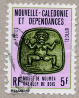 Nle Calédonie : Oreillers De Bois (Musée De Nouméa) - Dienstzegels