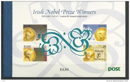 1994 MNH Booklet, Nobel Prize Winners, Eire, Ireland, Irland, Postfris - Carnets