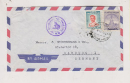 THAILAND   BANGKOK  Airmail Cover To Germany - Thailand