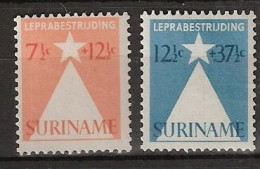 Suriname 1947 Lepra  NVPH 247-248 MNH** - Suriname ... - 1975