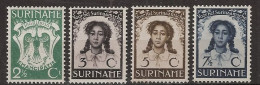 Suriname 1938 Emancipatiezegels NVPH 183/186 - MLH*/ongestempeld - Suriname ... - 1975