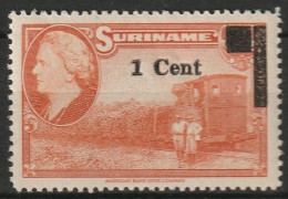 Suriname 1950 Hulpuitgifte-Balk In Twee Delen.Type I (2,5 Mm) Cat € 15,-  NVPH 284c MNH** Postfris - Suriname ... - 1975
