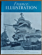 France Illustration N°21 23/02/1946 Bâtiment De Ligne "Richelieu"/Belgique/Indes/Caen/Economie Zone Française Occupation - General Issues