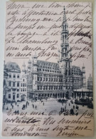 Carte Postale Non Circulée - BELGIQUE, BRUXELLES, HOTEL DE VILLE - Cafés, Hôtels, Restaurants