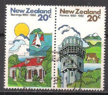 Neuseeland  (1982)  Mi.Nr.  835 + 836  Gest. / Used (7fi03) Paar /pair - Gebraucht