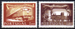 Portugal: Yvert N° 833/834*; Trains; Cote 66.00€ - Nuevos