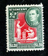 8148 BCXX 1949 St Vincent Scott # 167 MNG (offers Welcome) - St.Vincent (...-1979)