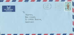 U.A.E. Dubai Air Mail Cover Sent To Germany 5-4-1995 Single Franked - Dubai