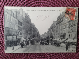 Paris , La Rue De La Chapelle - Unclassified