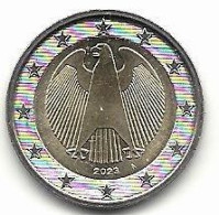 2 Euro, 2023,  Prägestätte (A),  Vz, Sehr Gut Erhaltene Umlaufmünzen - Allemagne